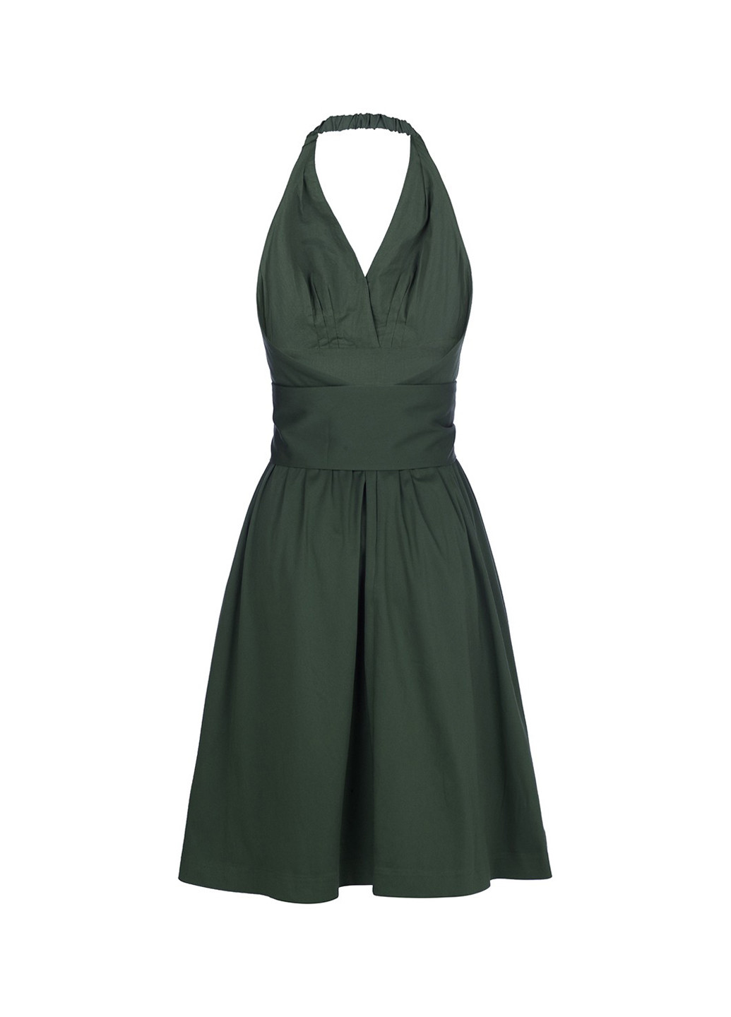 Зелена кежуал плаття, сукня кльош LOVE REPUBLIC