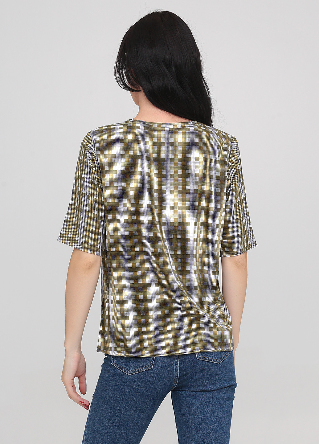 Оливковая летняя блуза Minimum