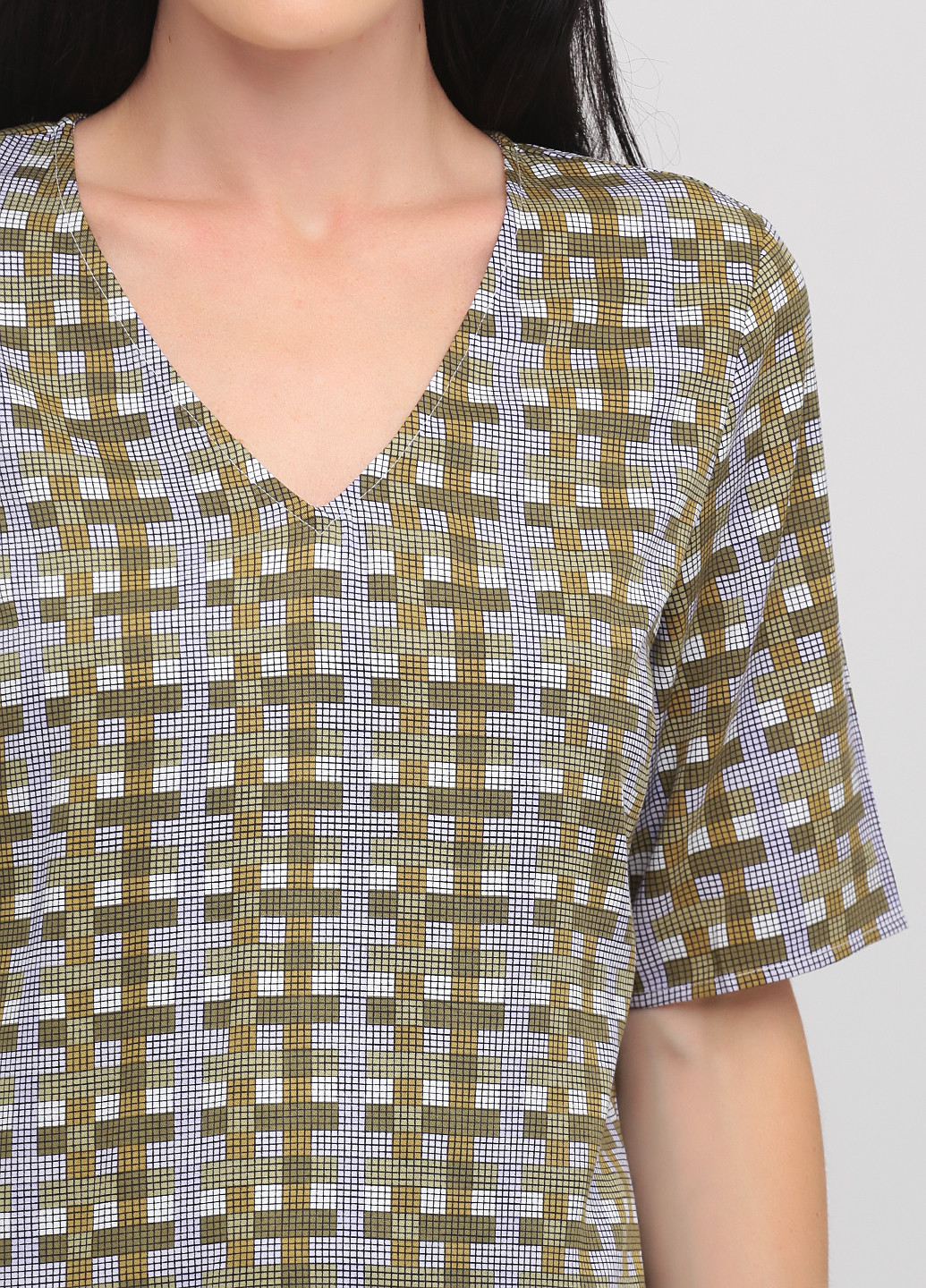 Оливкова літня блузка Minimum