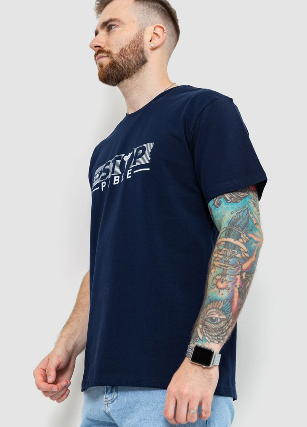 Темно-синяя футболка Ager
