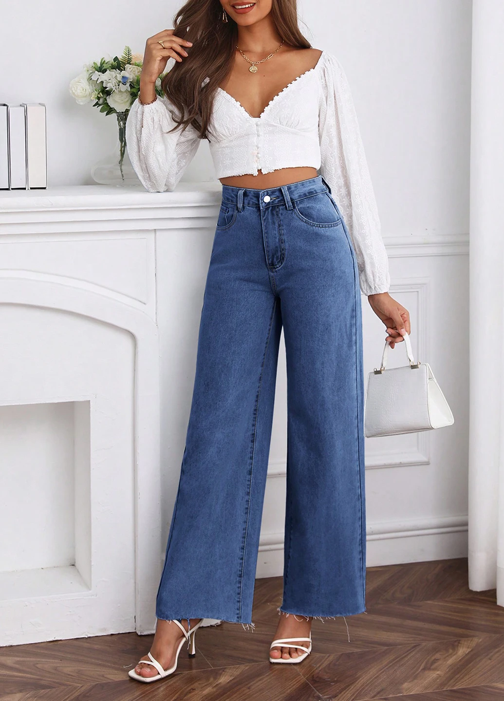 Джинси SHEIN - (309158649)
