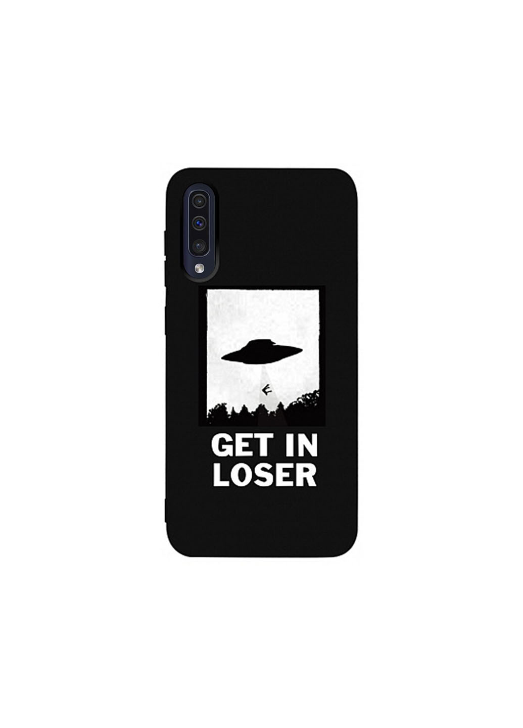 Чохол Matt TPU 2mm Print Case Samsung Galaxy A30s/A50/A50s #18 Ufo Loser Black Toto (243659395)