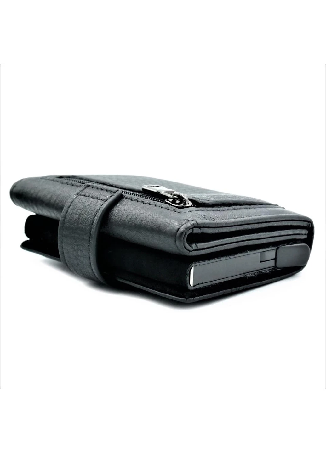 Чоловічий шкіряний гаманець-візитниця 10х7,5х3 см H.T.Leather (254595296)