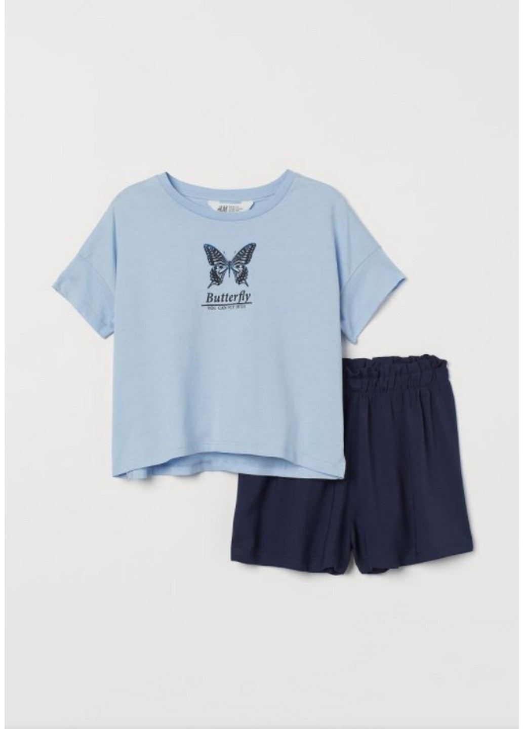 Блакитний комплект двійка для дівчинки H&M