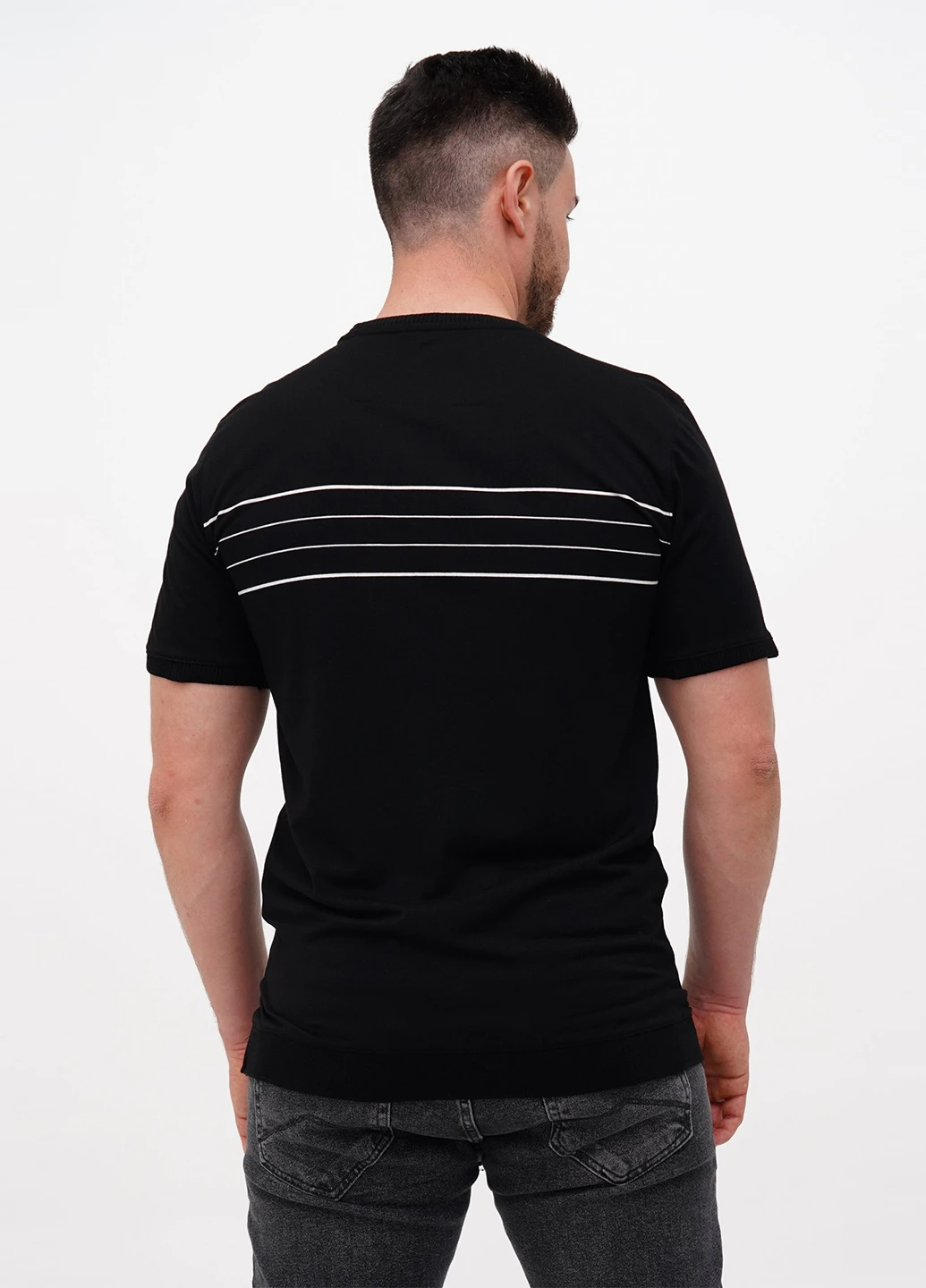 Чорна футболка Trend Collection