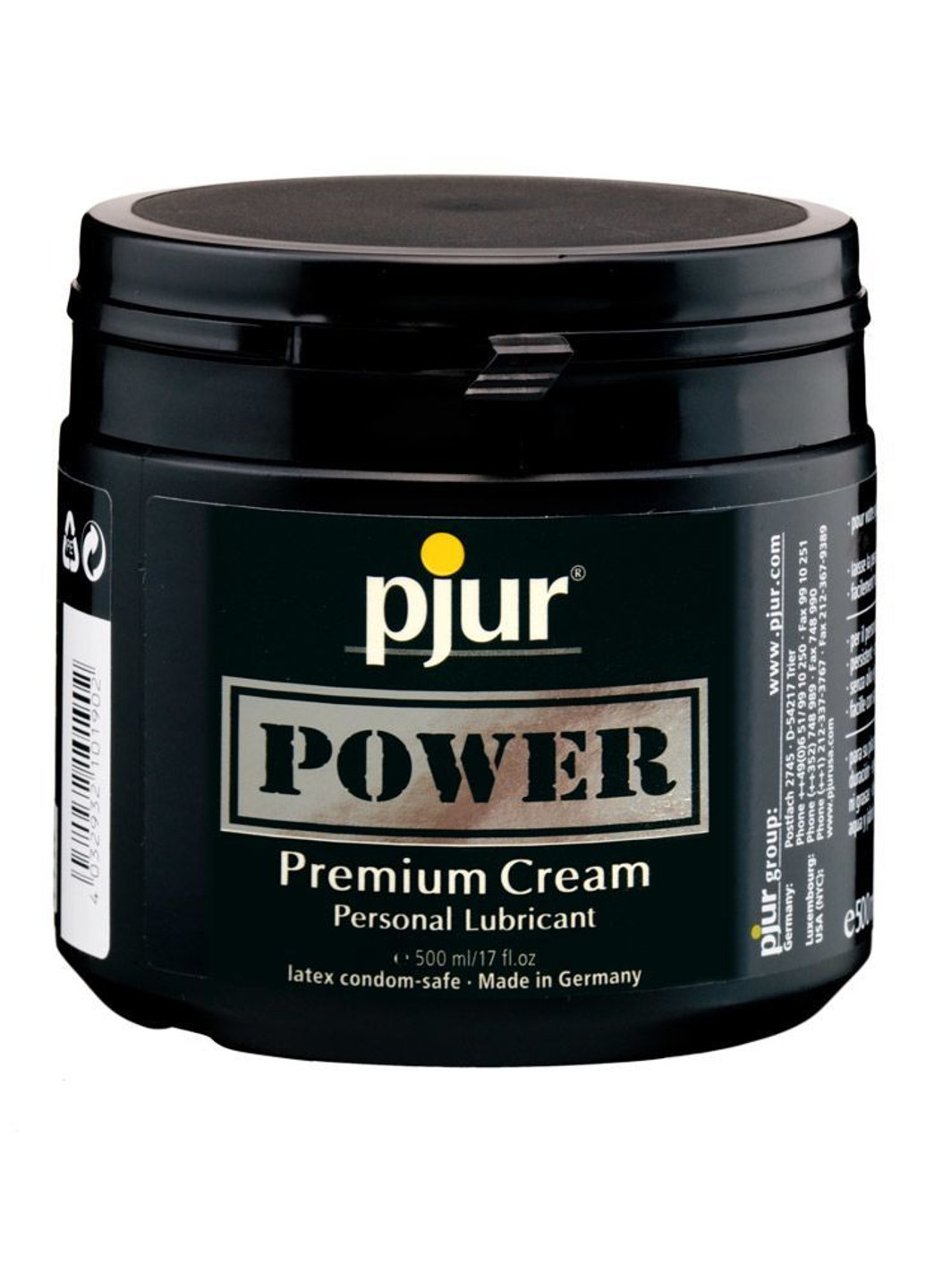 Густая смазка для фистинга и анального секса POWER Premium Cream 500 мл на гибридной основе Pjur (251864351)