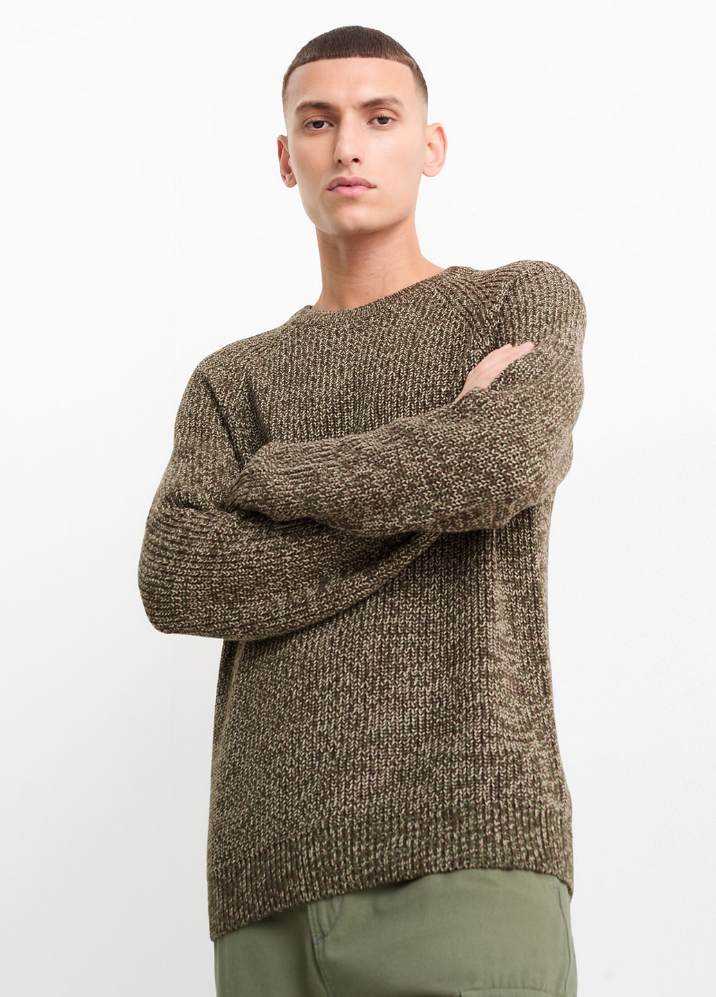 Оливковый (хаки) демисезонный джемпер джемпер C&A