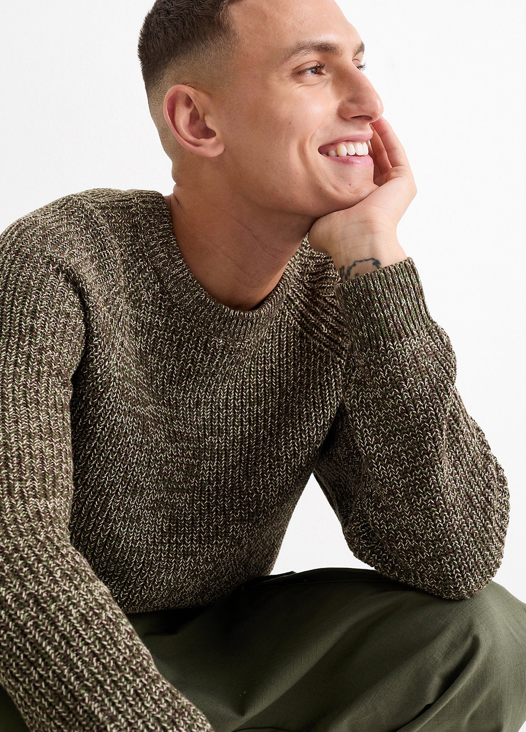 Оливковый (хаки) демисезонный джемпер джемпер C&A