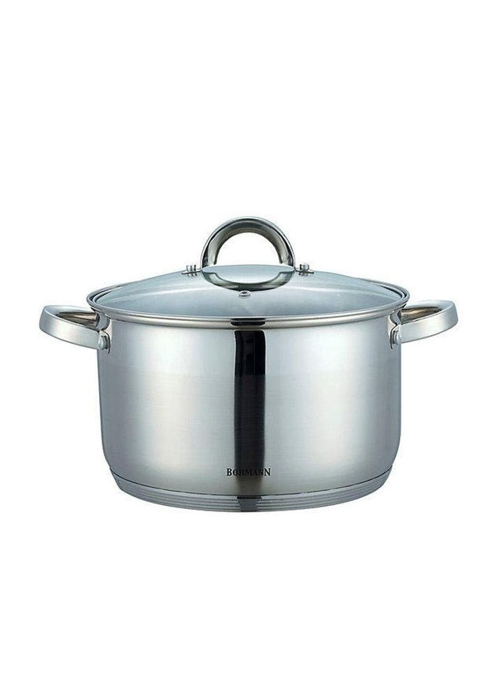 Каструля з кришкою BH-1424 6.6 л 24 см Bohmann (253629022)