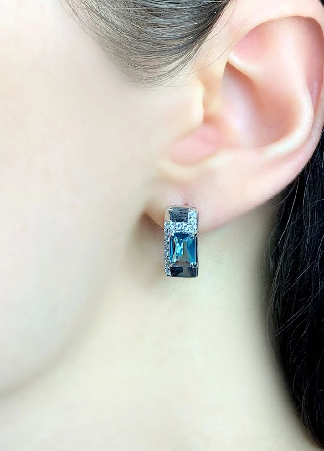Серьги Silver Flame (152533214)