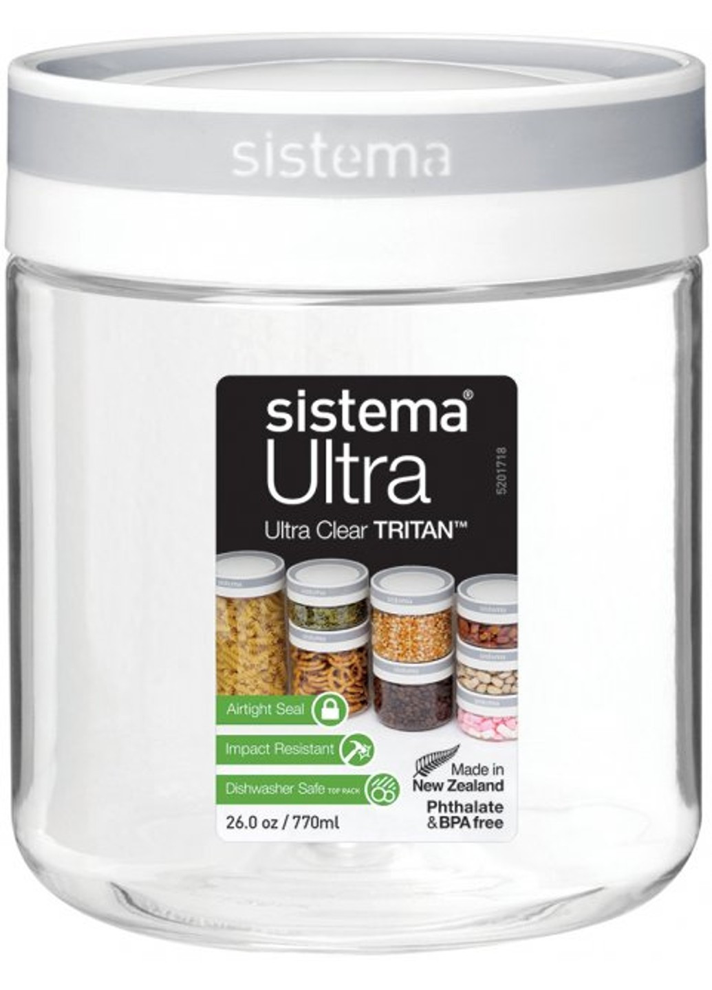 Набор пищевых контейнеров Ultra 770 мл 3 шт Sistema (255274292)