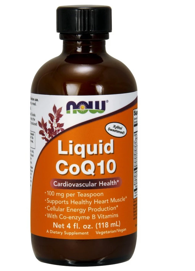 Коензим Q10 CoQ10 Liquid 118 ml (Orange) Now (255170469)