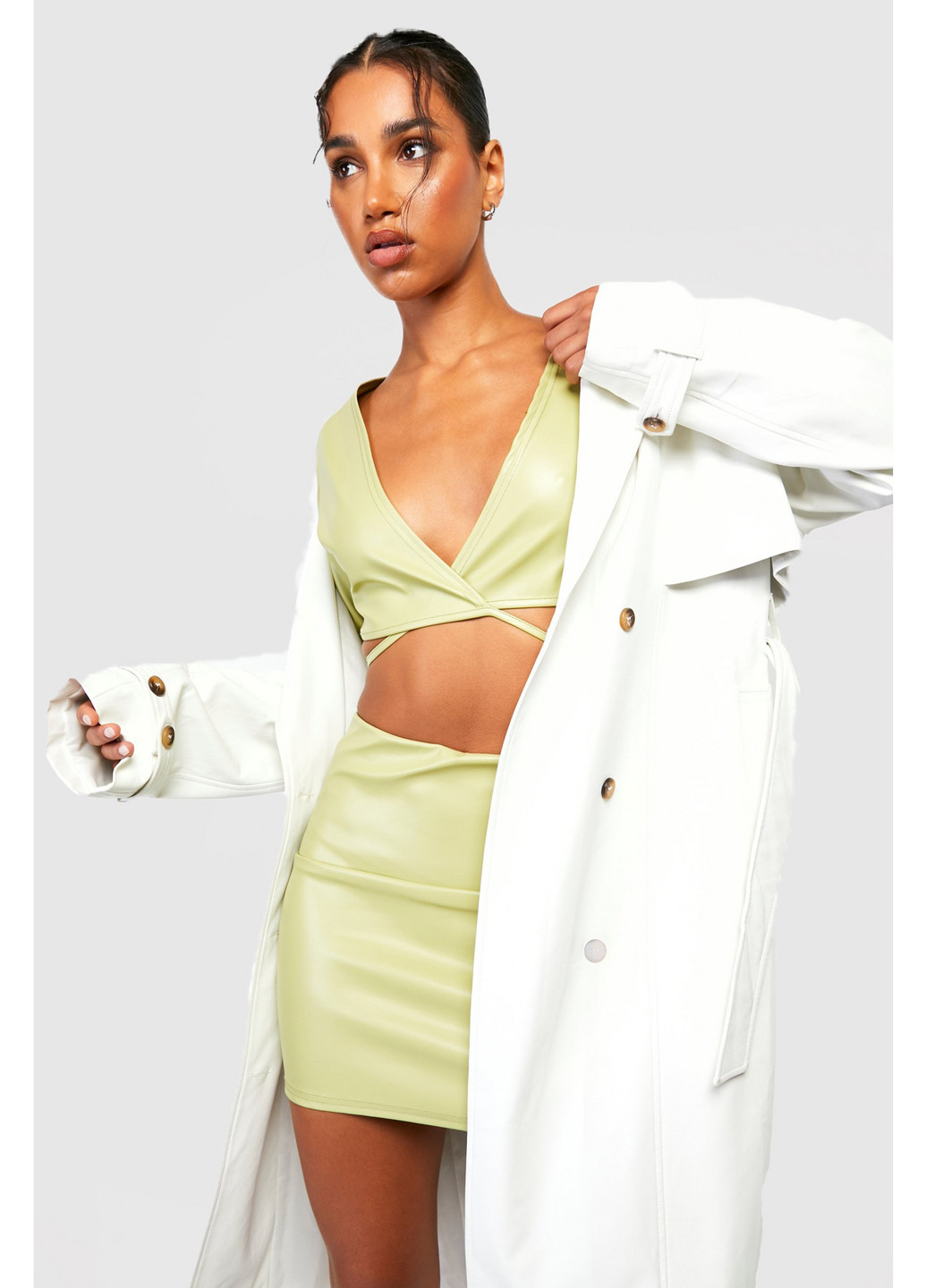 Костюм (топ, юбка) Boohoo (362157361)