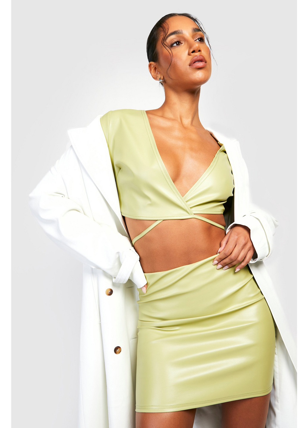 Костюм (топ, юбка) Boohoo (362157361)