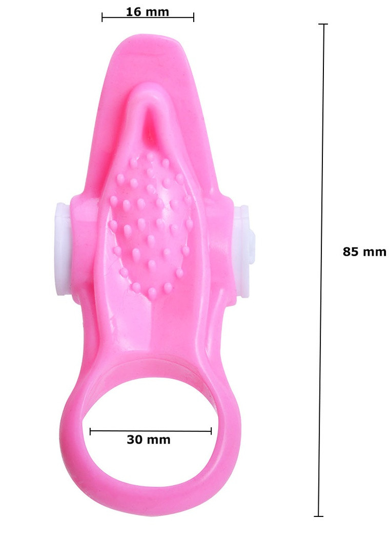 Эрекционное кольцо с вибрацией Язык Langsha (256419073)