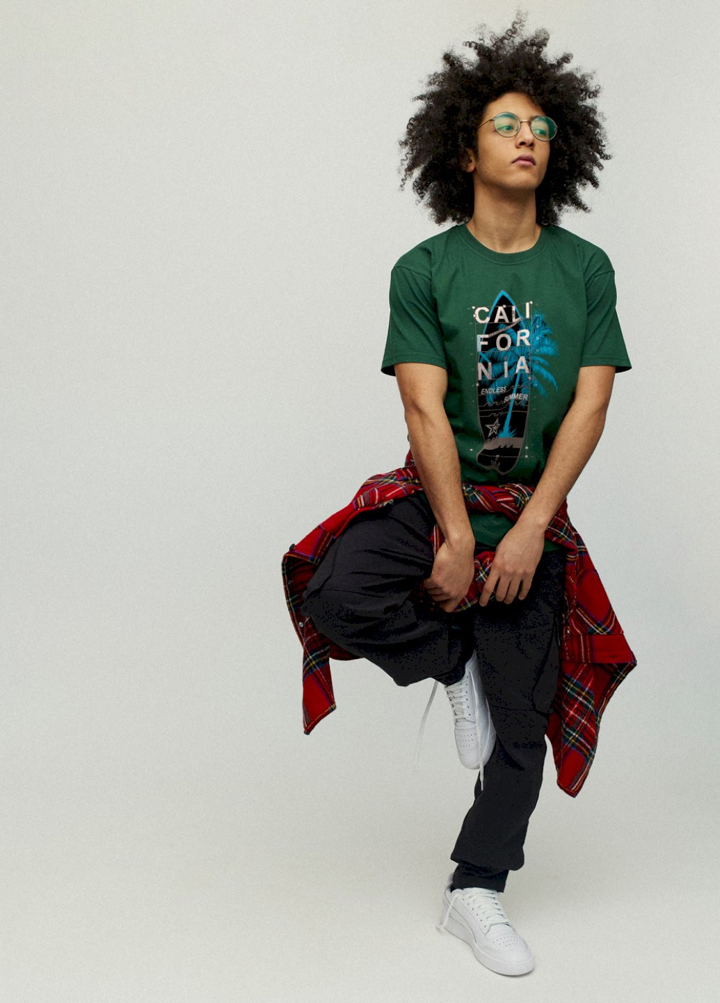 Темно-зелена футболка чоловіча YAPPI