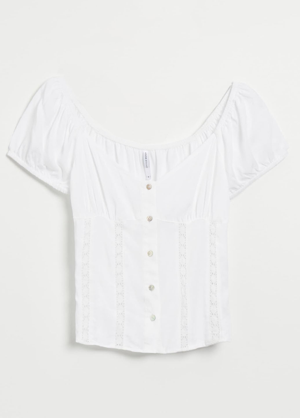 Молочна блуза House