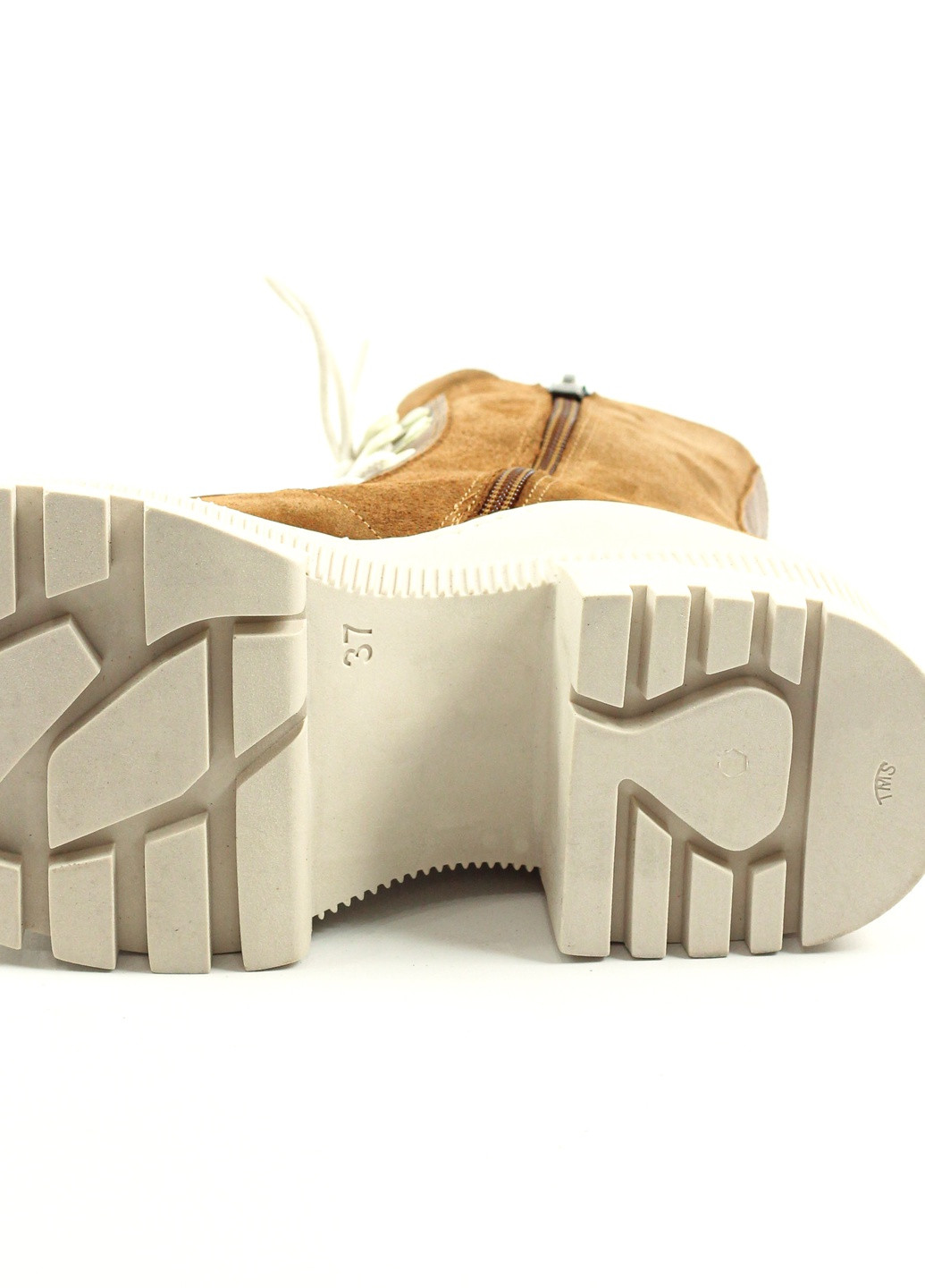 Зимние ботинки высокие женские молочные зима Phany