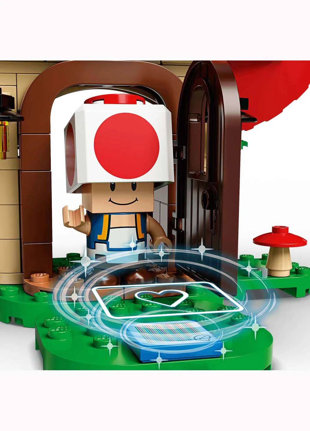 Конструктор Lego Super Mario Погоня за сокровищами Тоада дополнительный набор 464 детали (207382895)