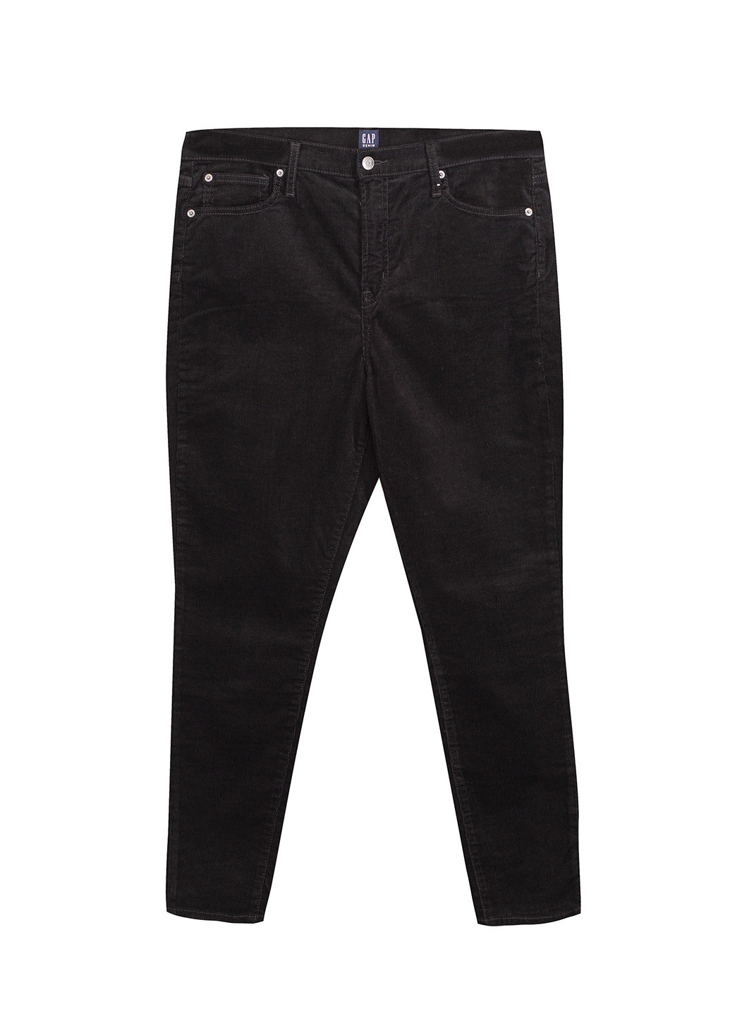 Черные демисезонные зауженные джинсы Gap