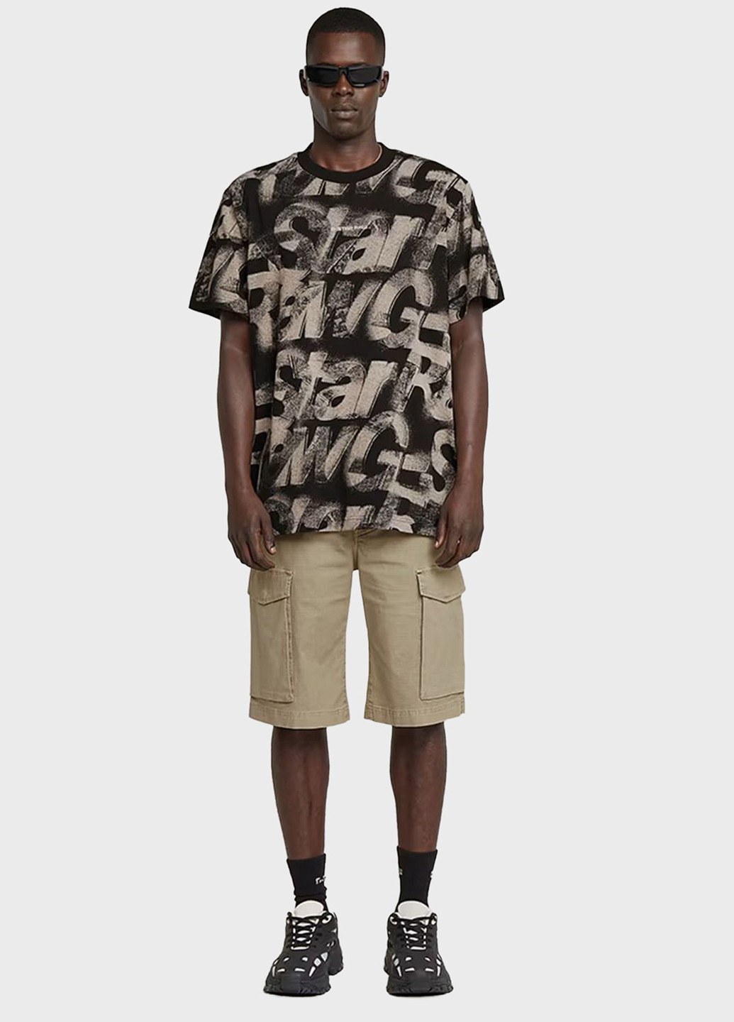 Черная футболка G-Star Raw