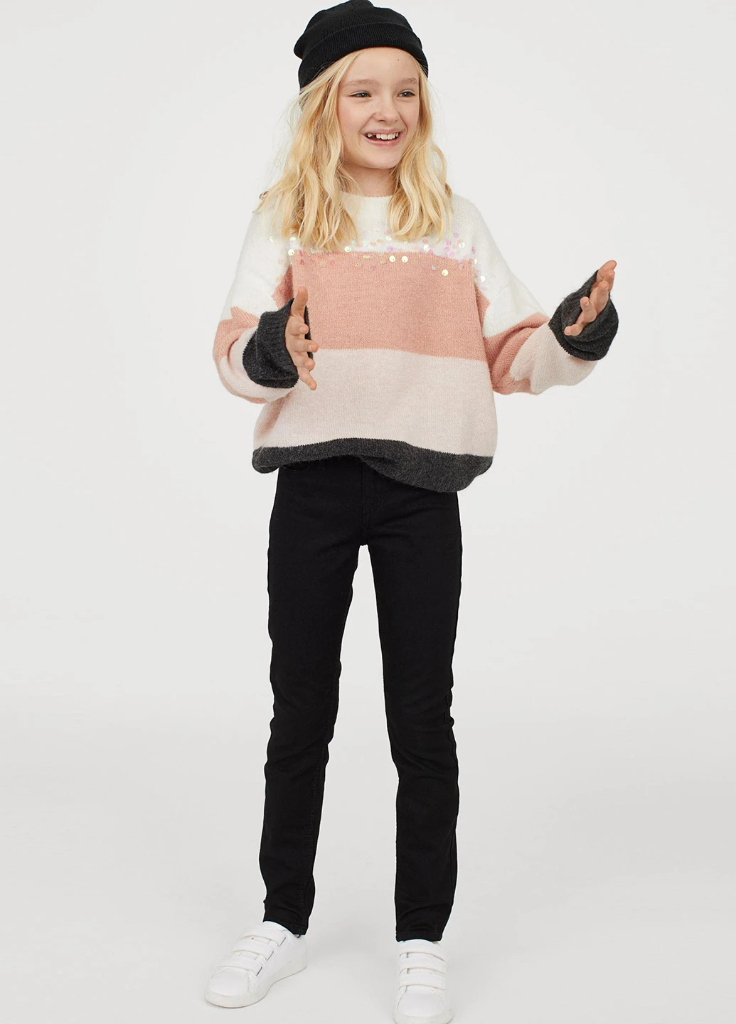 Черные джинси демісезон,чорний, H&M
