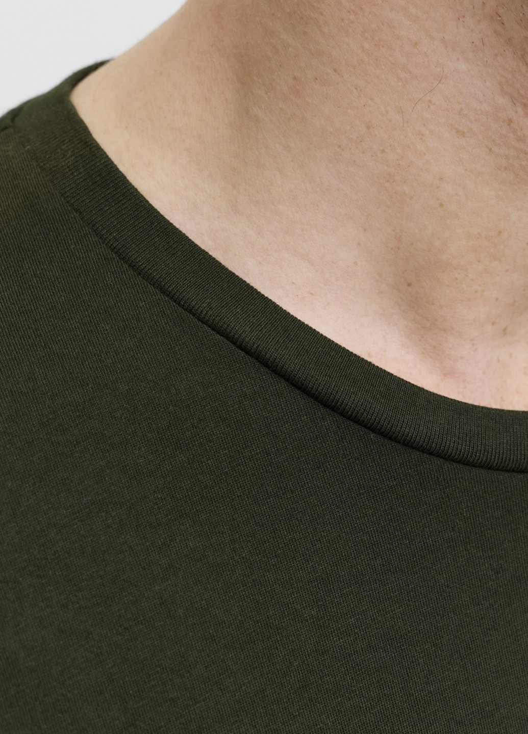 Хакі (оливкова) футболка Jack & Jones