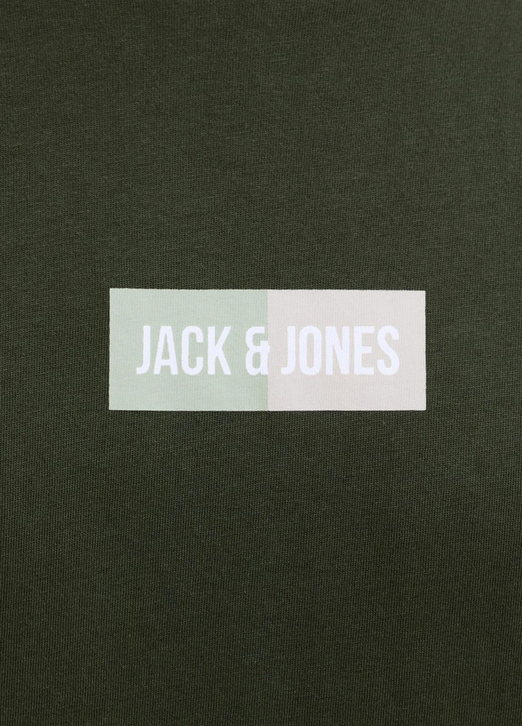 Хакі (оливкова) футболка Jack & Jones