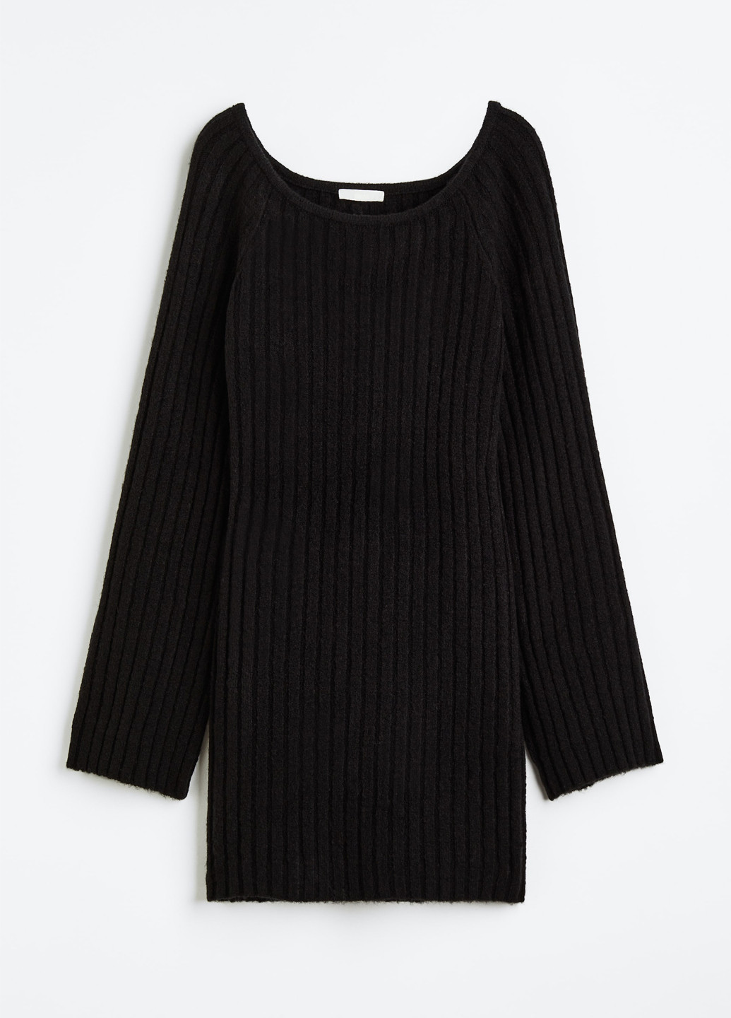 Чорна кежуал сукня силуетна H&M однотонна