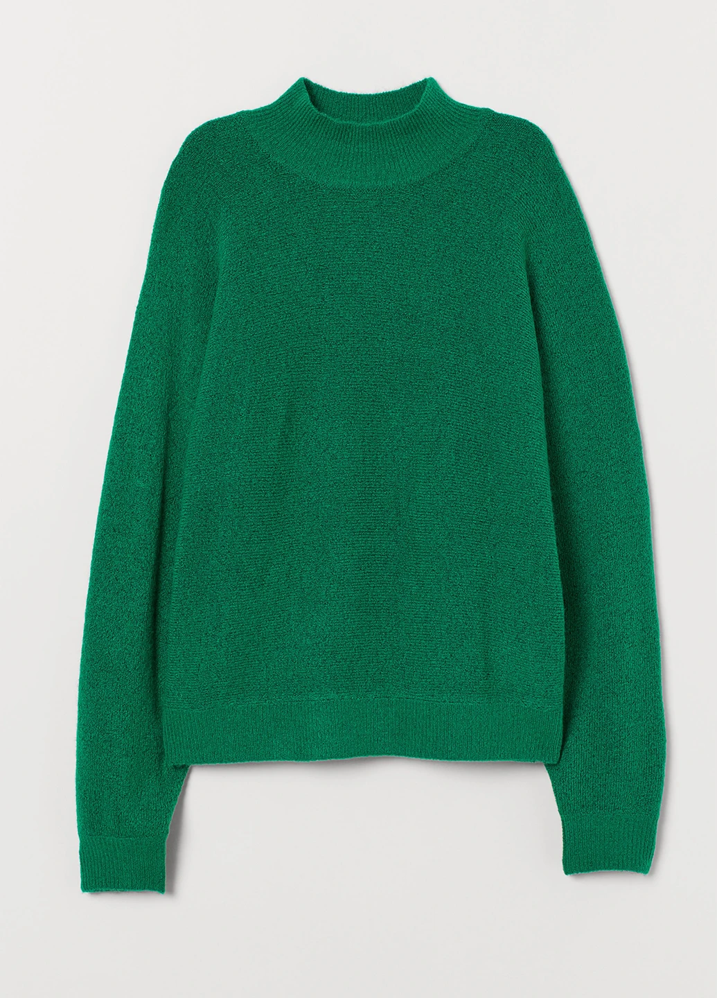Зеленый демисезонный свитер H&M Basic