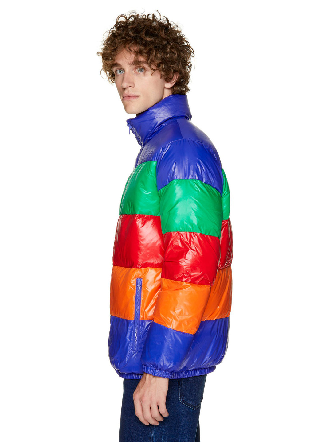 Комбинированная демисезонная куртка United Colors of Benetton