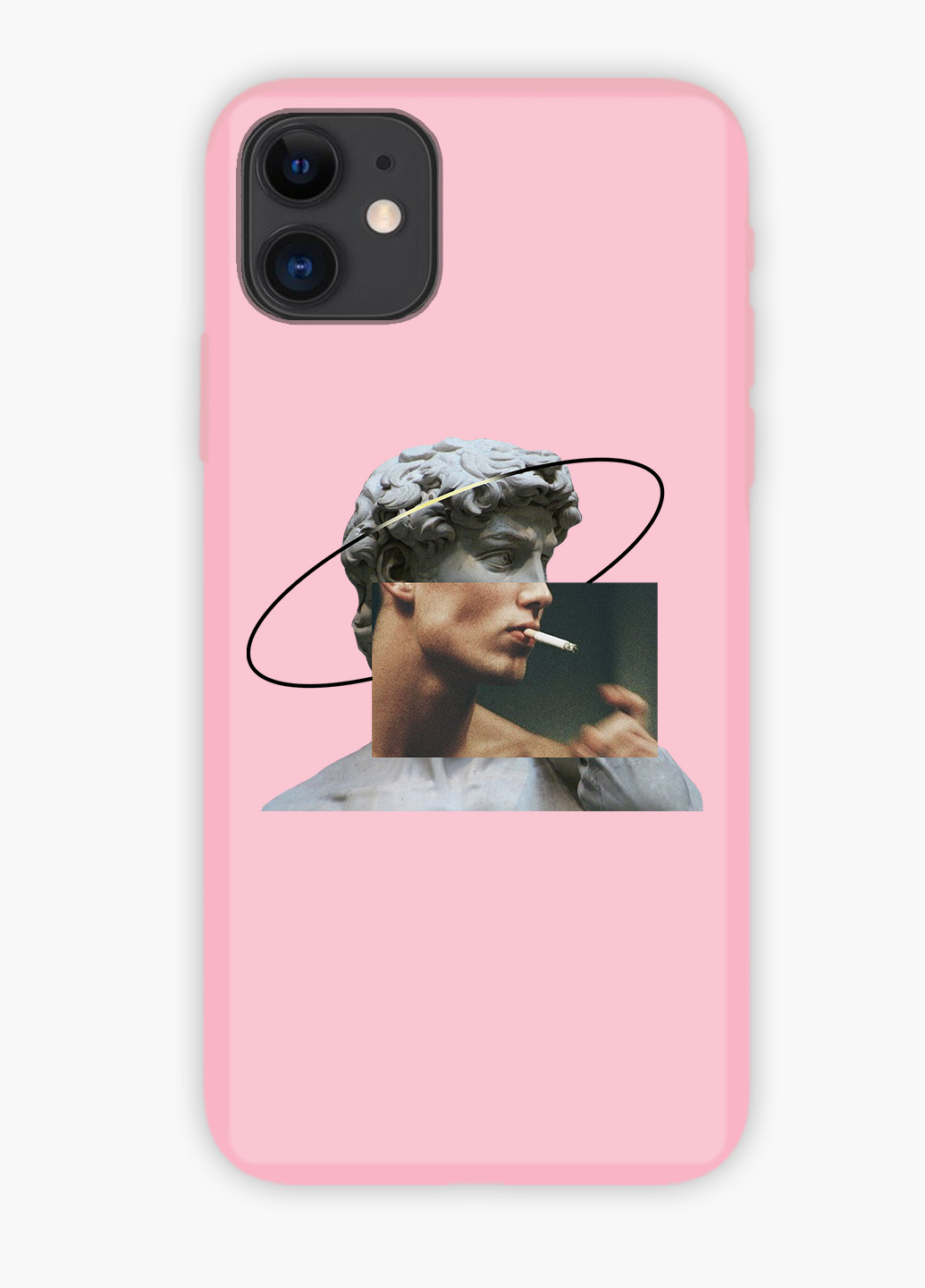 Чохол силіконовий Apple Iphone 8 plus Ренесанс Давид Мікеланджело (David Michelangelo) (6154-1201) MobiPrint (219336152)