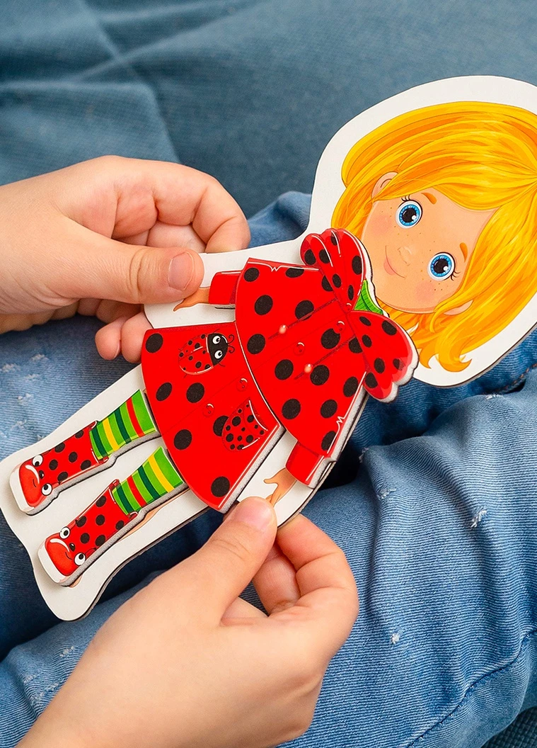 Магнитная одевашка "Trendy girl" VT3702-23 (укр) Vladi toys (255918001)