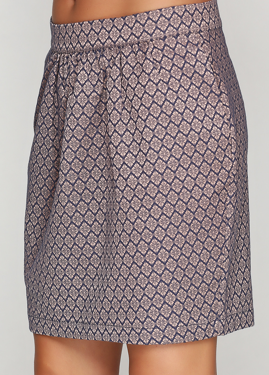 Костюм (блуза, юбка) Karen by Simonsen юбочный орнамент комбинированный кэжуал