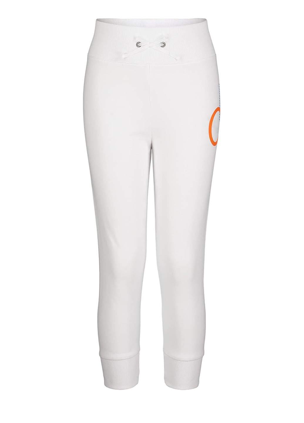 Белые спортивные, кэжуал демисезонные джоггеры брюки Calvin Klein