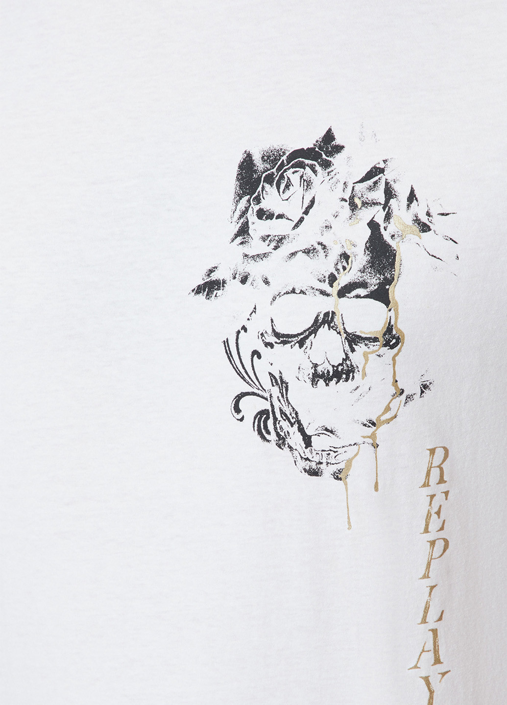 Белая футболка Replay