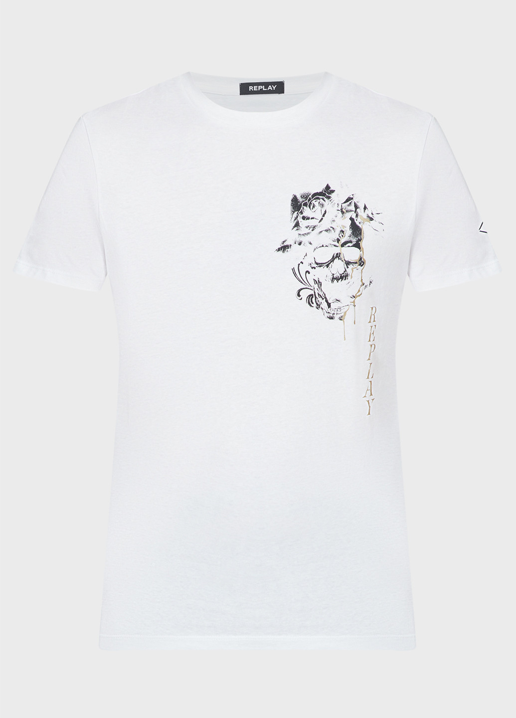 Белая футболка Replay