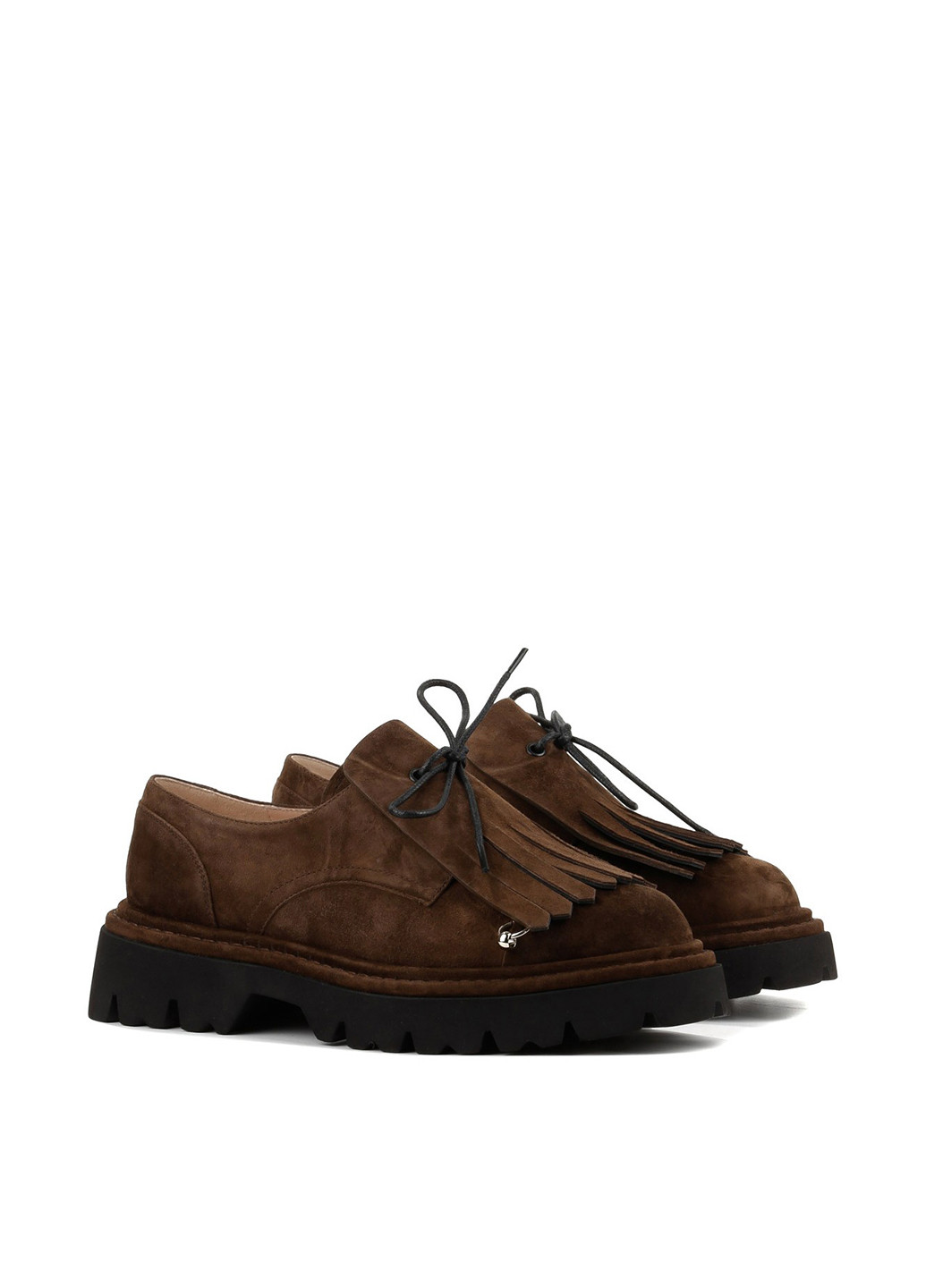 Le'BERDES Туфли темно-коричневый з натуральная замша, украина — демисезон (361019842)