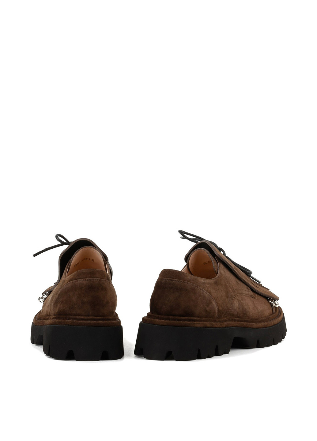 Le'BERDES Туфли темно-коричневый з натуральная замша, украина — демисезон (361019842)