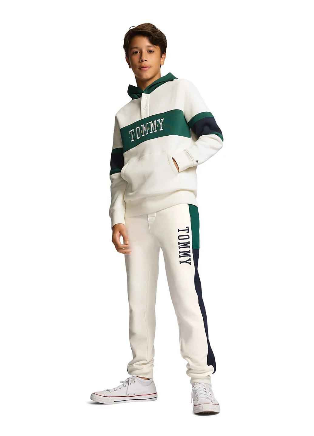 Молочные кэжуал зимние брюки джоггеры Tommy Hilfiger