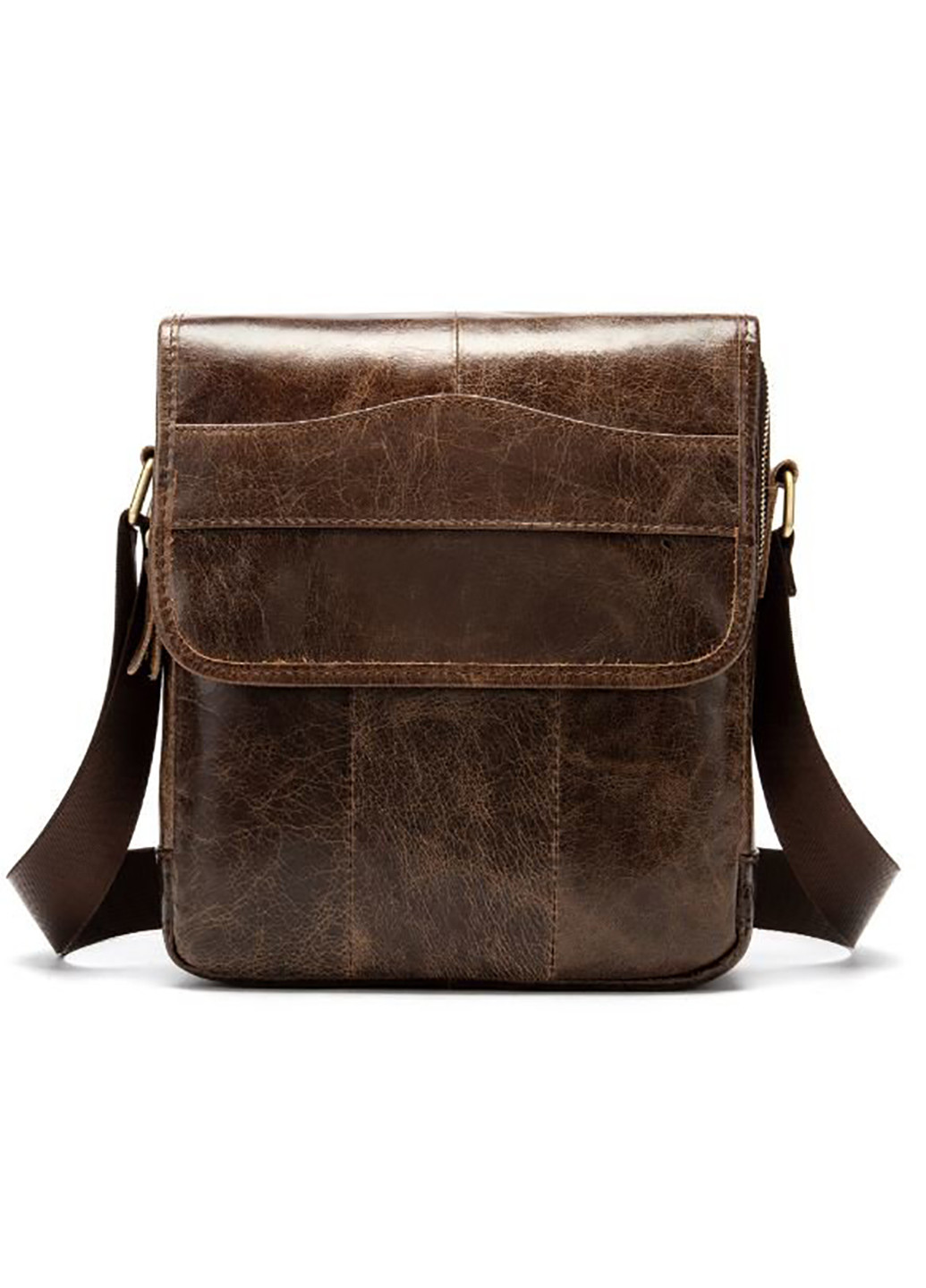 Чоловіча шкіряна сумка 22,5х27х7 см Vintage (242188855)