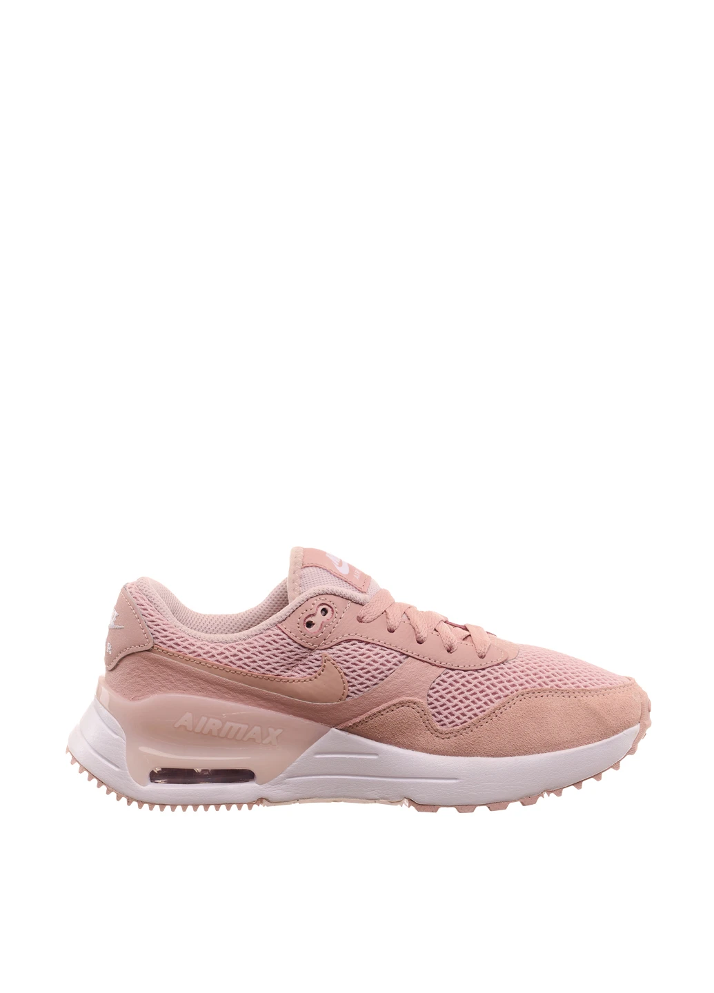 Кроссовки DM9538-600 Nike AIR MAX SYSTM PINK светло-розовые демисезоны (311692753)