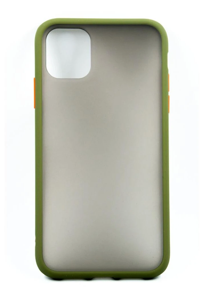Чехол для мобильного телефона (смартфона) (Matt) для iPhone 11 Pro Max, Green (DG-TPU-MATT-31) DENGOS (201493632)