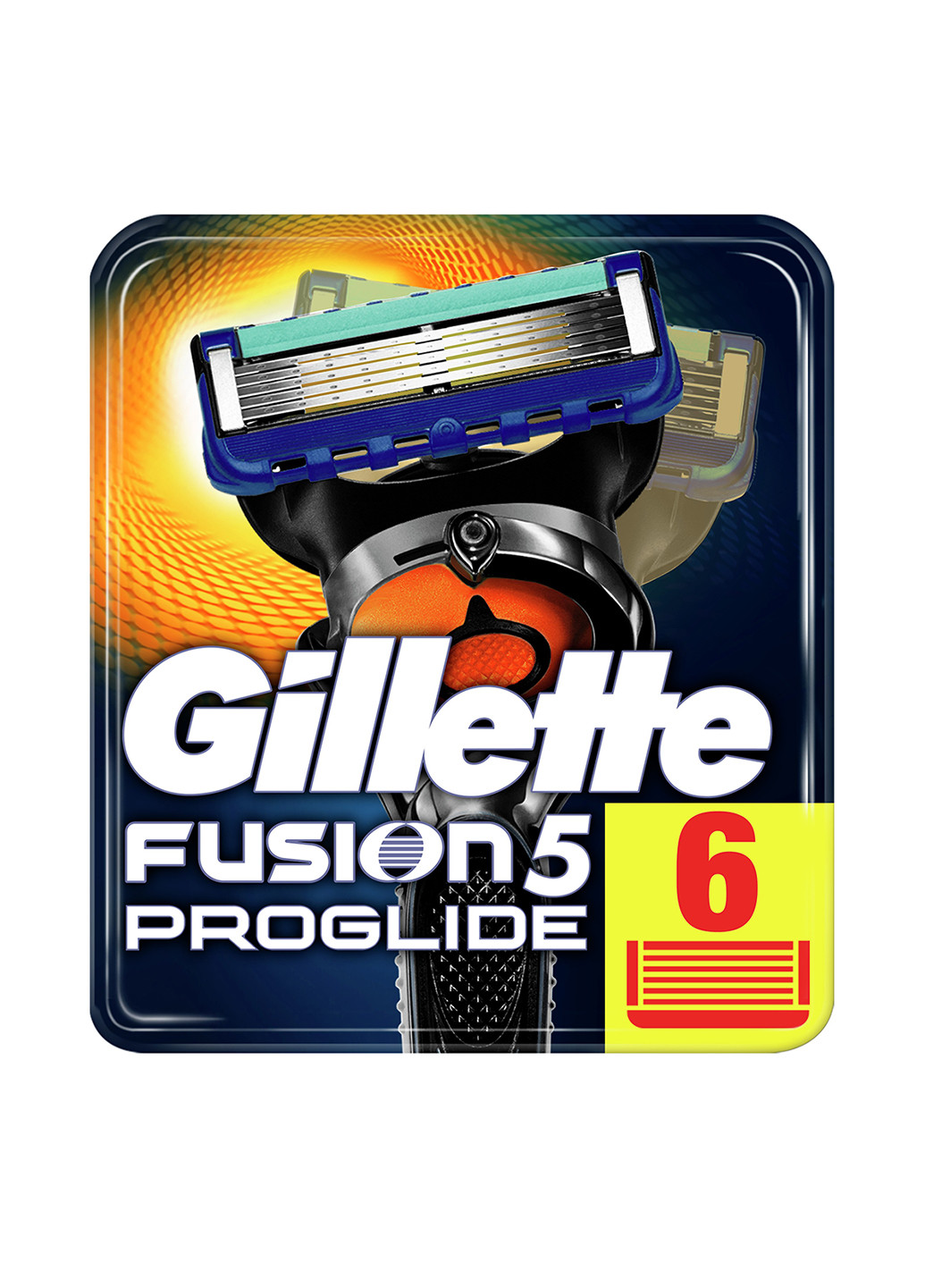 Сменные кассеты для бритвы Fusion5 Proglide, (6 шт.) Gillette (113078370)