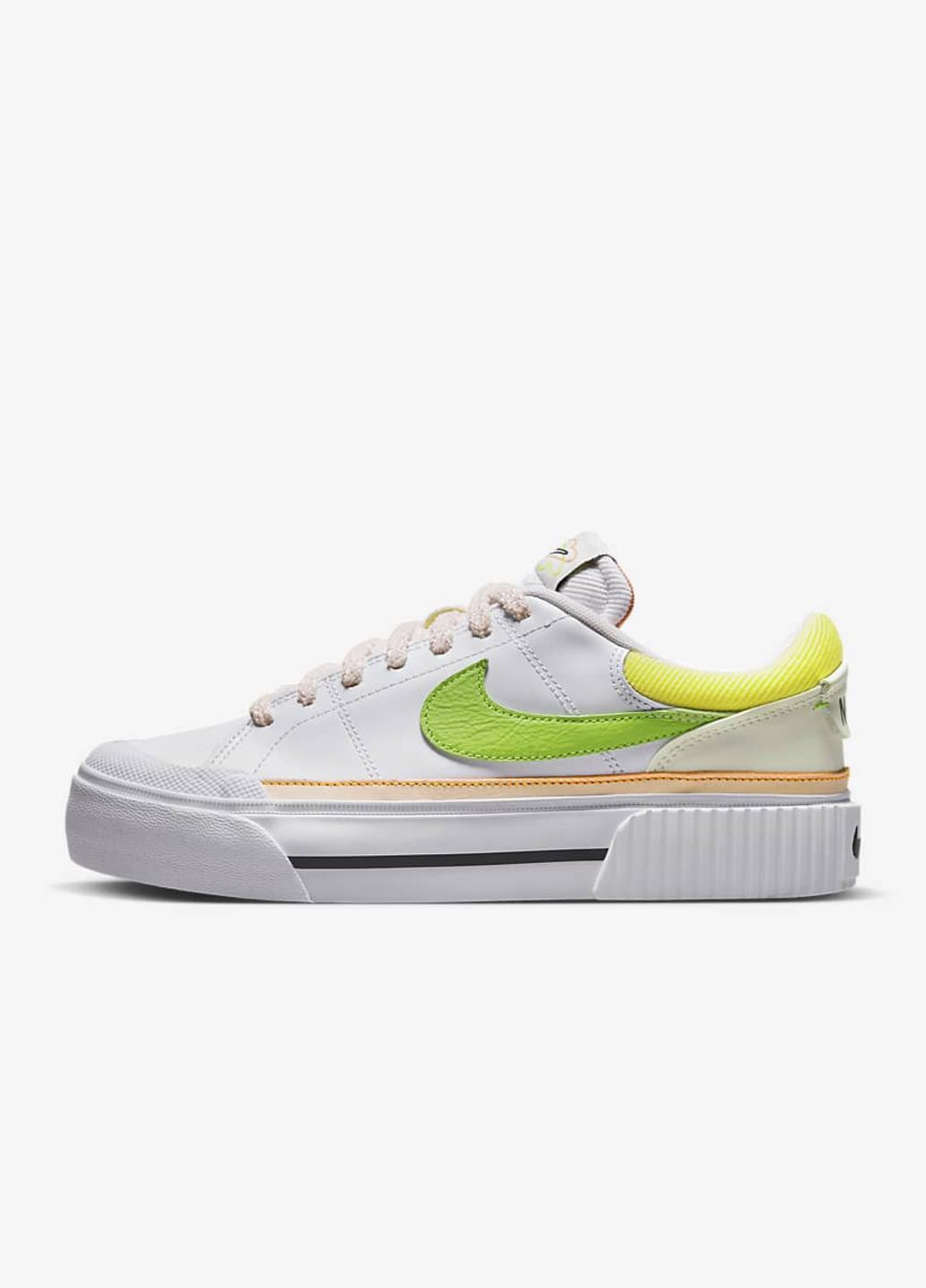 Кроссовки FD0872-100 Nike Court Legacy Lif белые демисезоны (317265568)