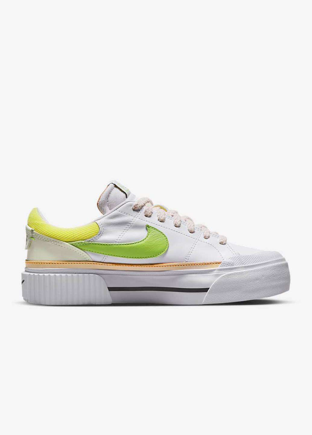 Кроссовки FD0872-100 Nike Court Legacy Lif белые демисезоны (317265568)