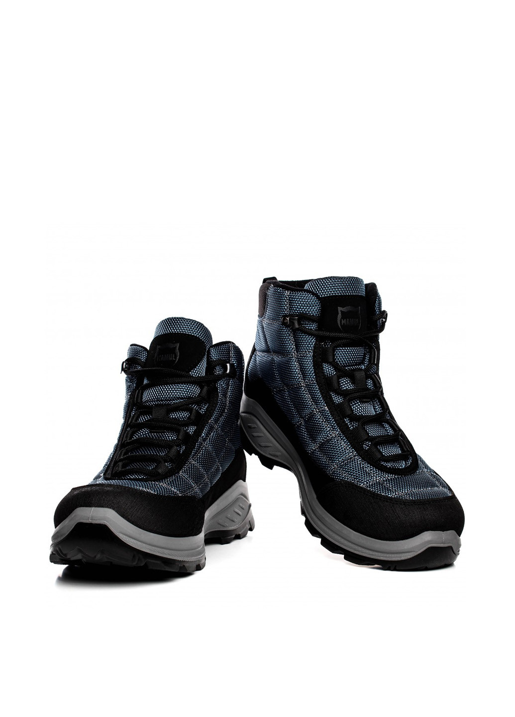 Синие зимние ботинки чопперы Manul