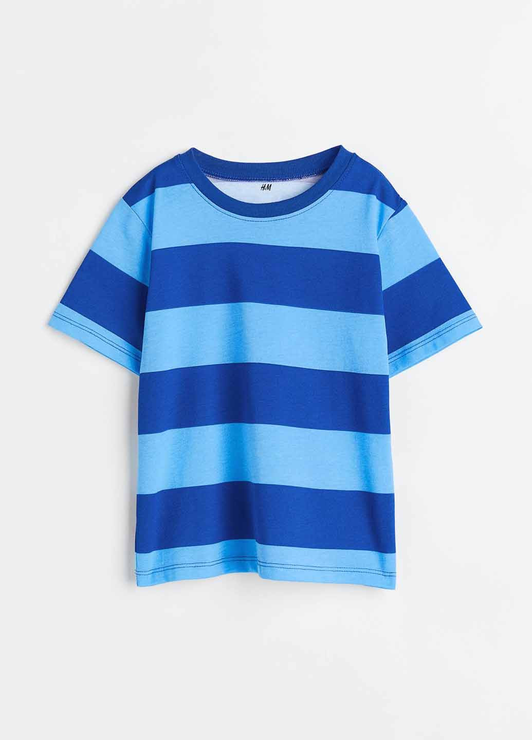 Комбинированная летняя футболка H&M