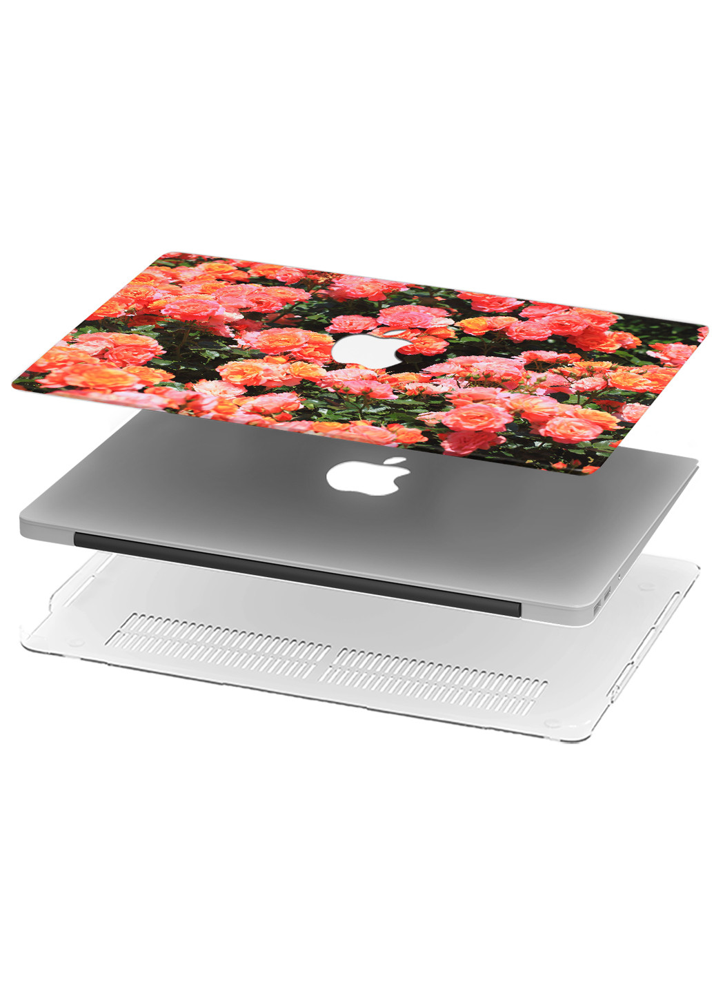 Чохол пластиковий для Apple MacBook Air 13 A1932 / A2179 / A2337 Троянди (Roses) (9656-1676) MobiPrint (218539550)