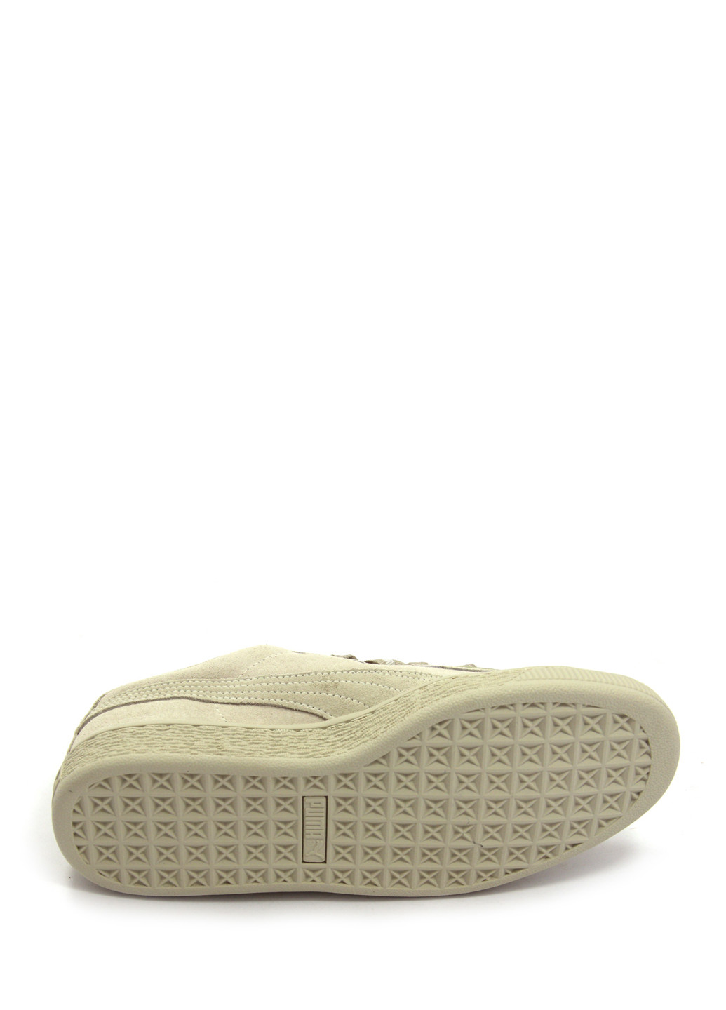 Бежеві жіночі кеди suede heart satin ii Puma